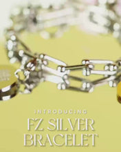 Load and play video in Gallery viewer, FZ Silver Bracelet (FZ 銀鋼手鍊) - 3 Types (01 - 03)
